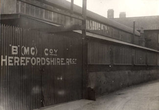 Ross Drill Hall, probably Cantelupe Road, circa 1910.